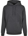 Heren Hoodie Basic Build Your Brand BB001 charcoal
